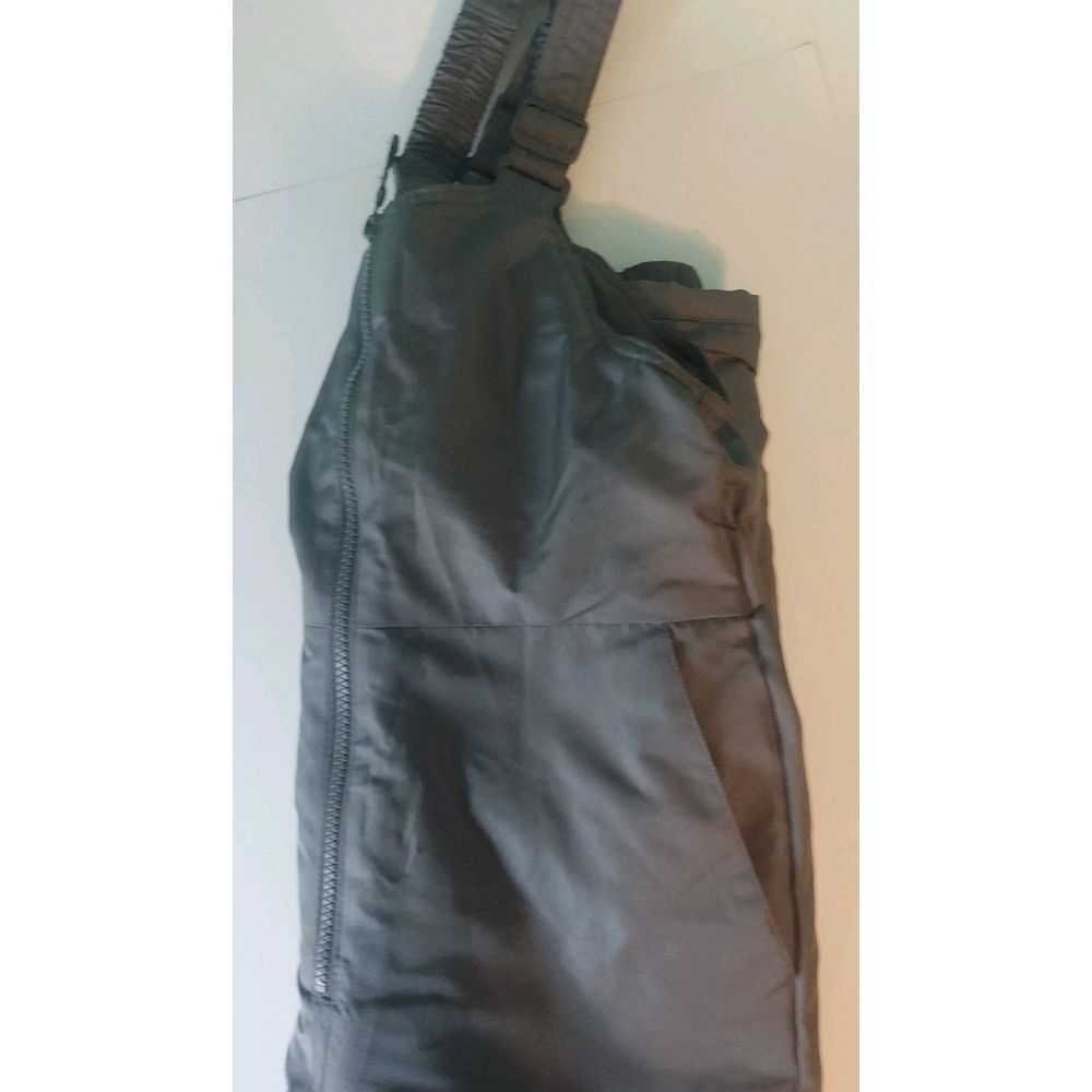 All In Motion Kids' Waterproof Snow Ski Winter Gray Bib Pants Size M
